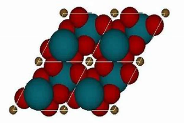 Crystals structure of LilO3