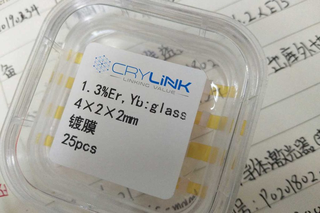 Er Glass 1.3Er Yb Glass 4x2x2