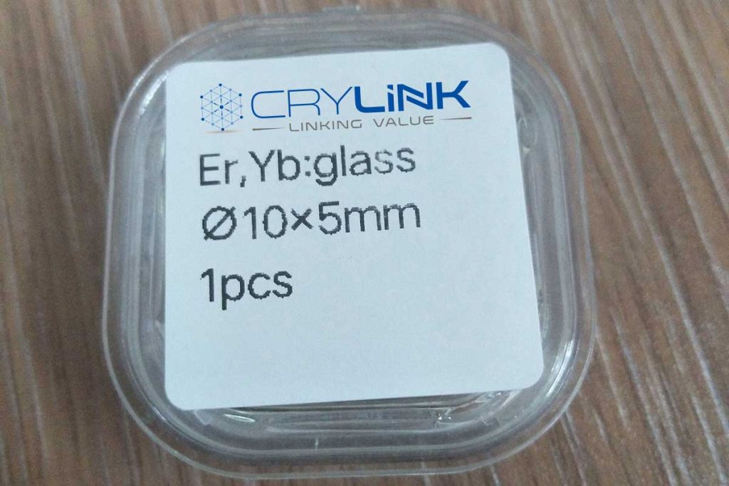 Er Glass Er Yb Glass-Φ10x5