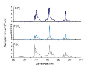 Nd KGW Absorption Spectrum