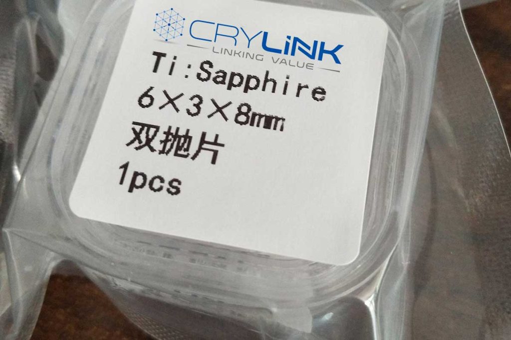 Ti-Sapphire-6x3x8mm