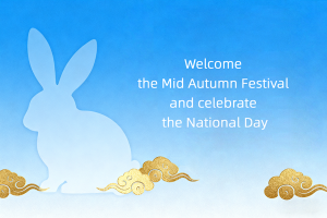 Welcomethe Mid Autumn Festival and celebrate the National Day