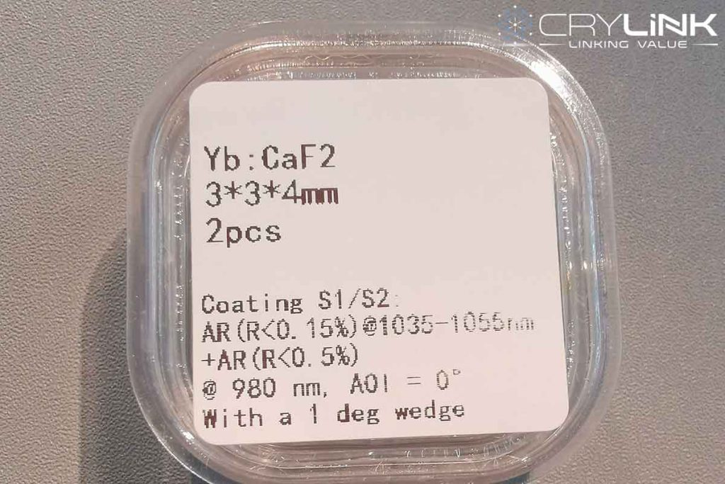 Yb-CaF2-3×3×4