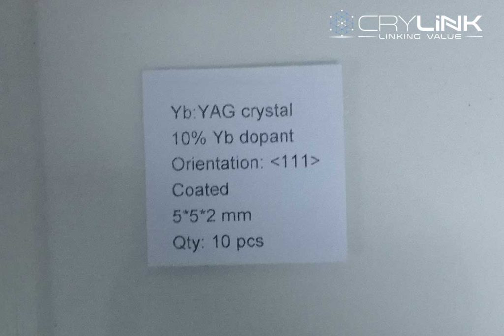 Yb-YAG-10-5×5×2